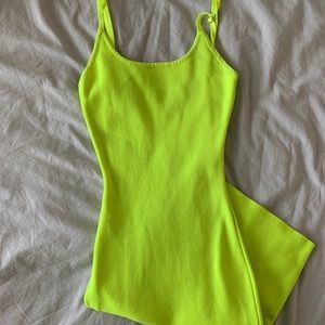 Neon Tank Dress